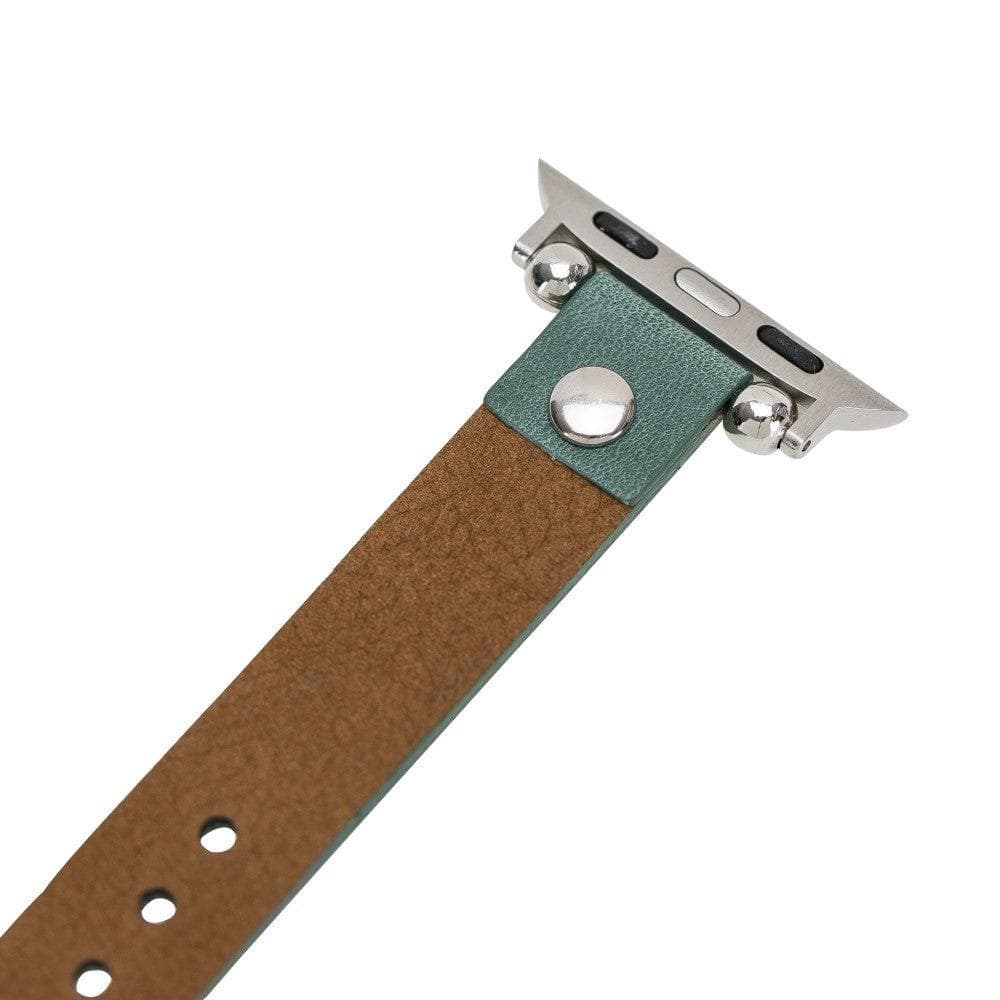 Clitheroe Ferro Apple Watch Leather Strap Bornbor