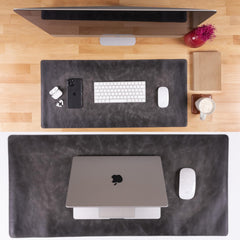 Customizable Full Grain Leather Desk Mat Bornbor