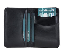 Dalfsen Leather Card Holder Rustic Black Bouletta B2B