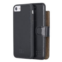 Detachable Leather Wallet Case for Apple iPhone 7 Series Bornbor