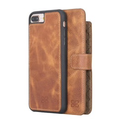 Detachable Leather Wallet Case for Apple iPhone 7 Series Bornbor