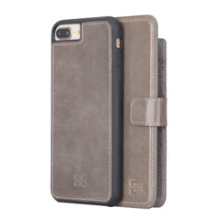 Detachable Leather Wallet Case for Apple iPhone 7 Series Bornbor