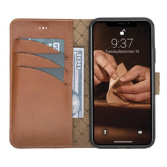 Detachable Leather Wallet Case for Apple iPhone X Series Bouletta LTD