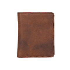 Fabio Leather Men's Wallet Antic Brown Bouletta Case