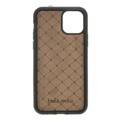 Flexible Leather Back Cover with Hand Strap for iPhone 11 Series Bornbor