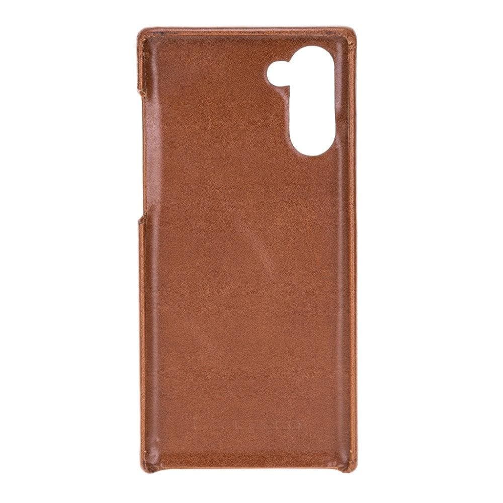 Full Leather Coating Back Cover for  Samsung Galaxy Note 10 Series Bornbor