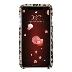 Full Leather Covered Back Cover for Apple iPhone X Series Bouletta LTD