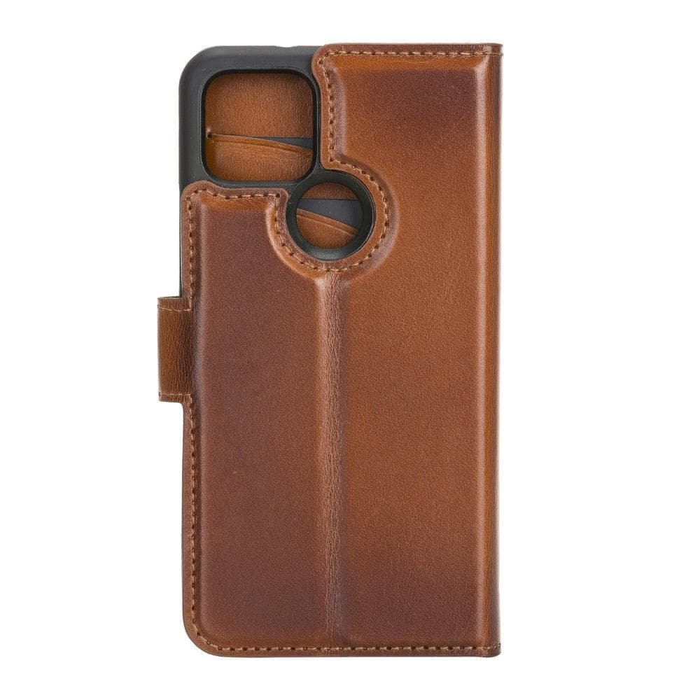 Google Pixel Detachble Magnetic Wallet Leather Case Bornbor