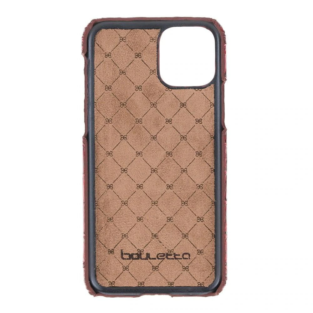 Apple iPhone 11 Series Leather Back Cover Ultimate Jacket model Bornbor