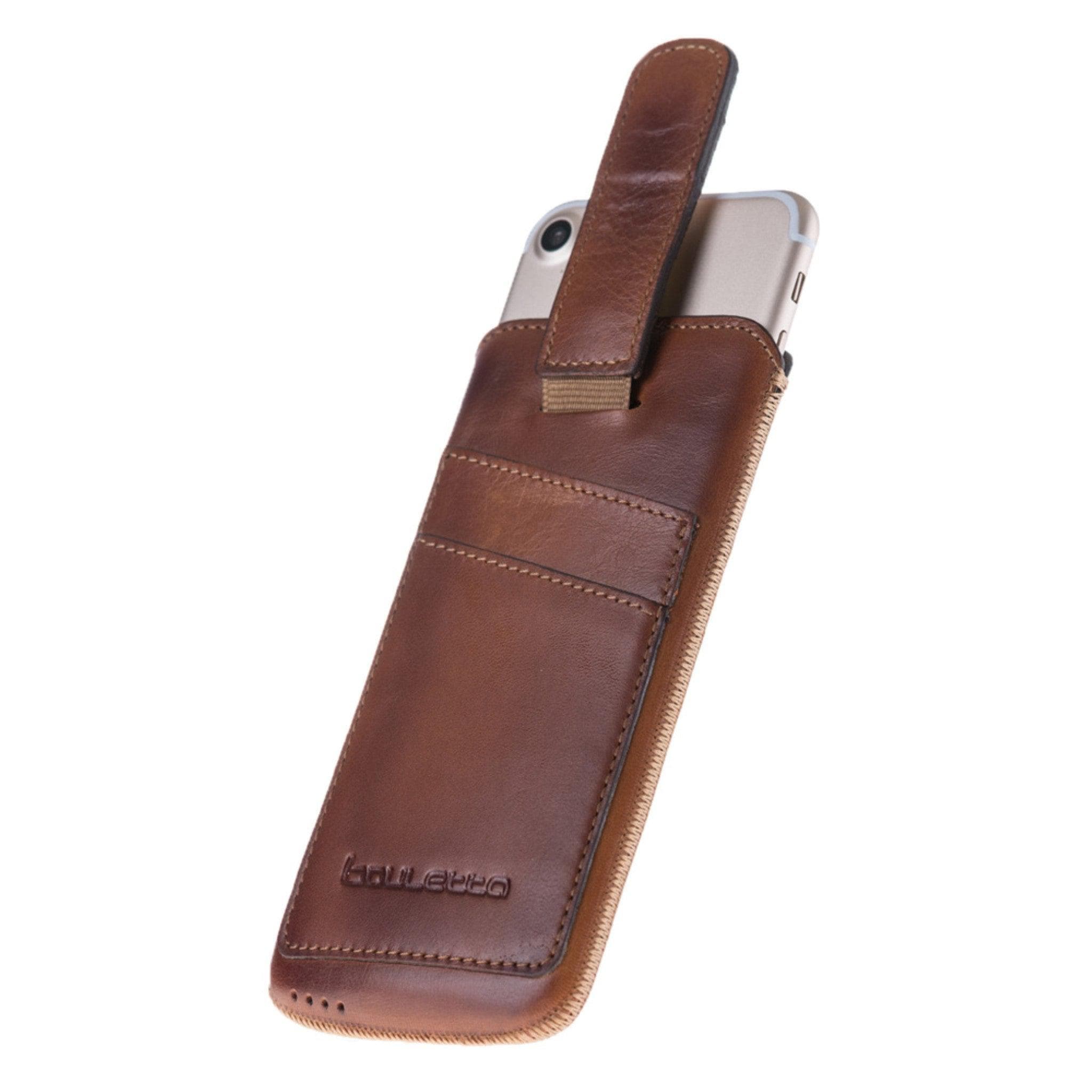 iPhone Series Multi Leather Case with Card Holders | iPhone 14, 13, 12, 11, SE, X, 8, 7, 6 Bornbor