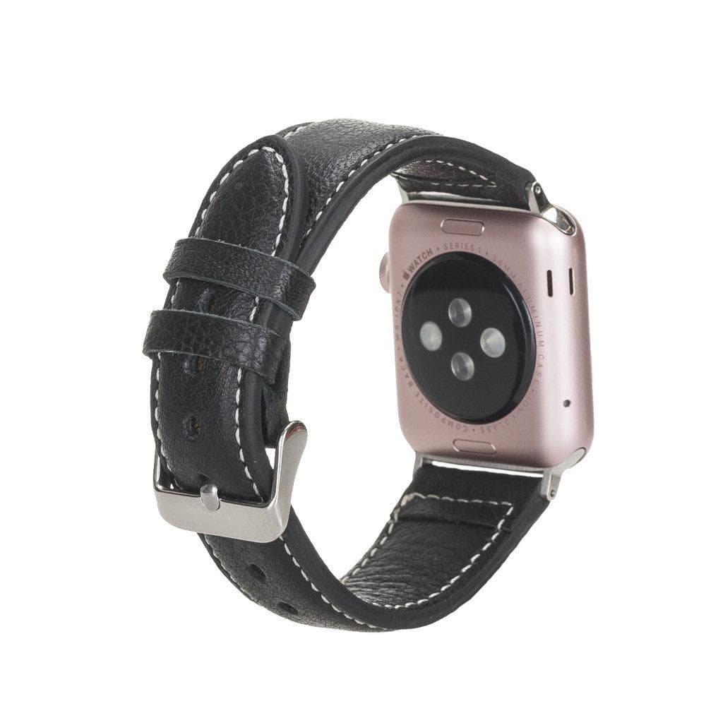 Lincoln Classic Apple Watch Leather Strap Bornbor