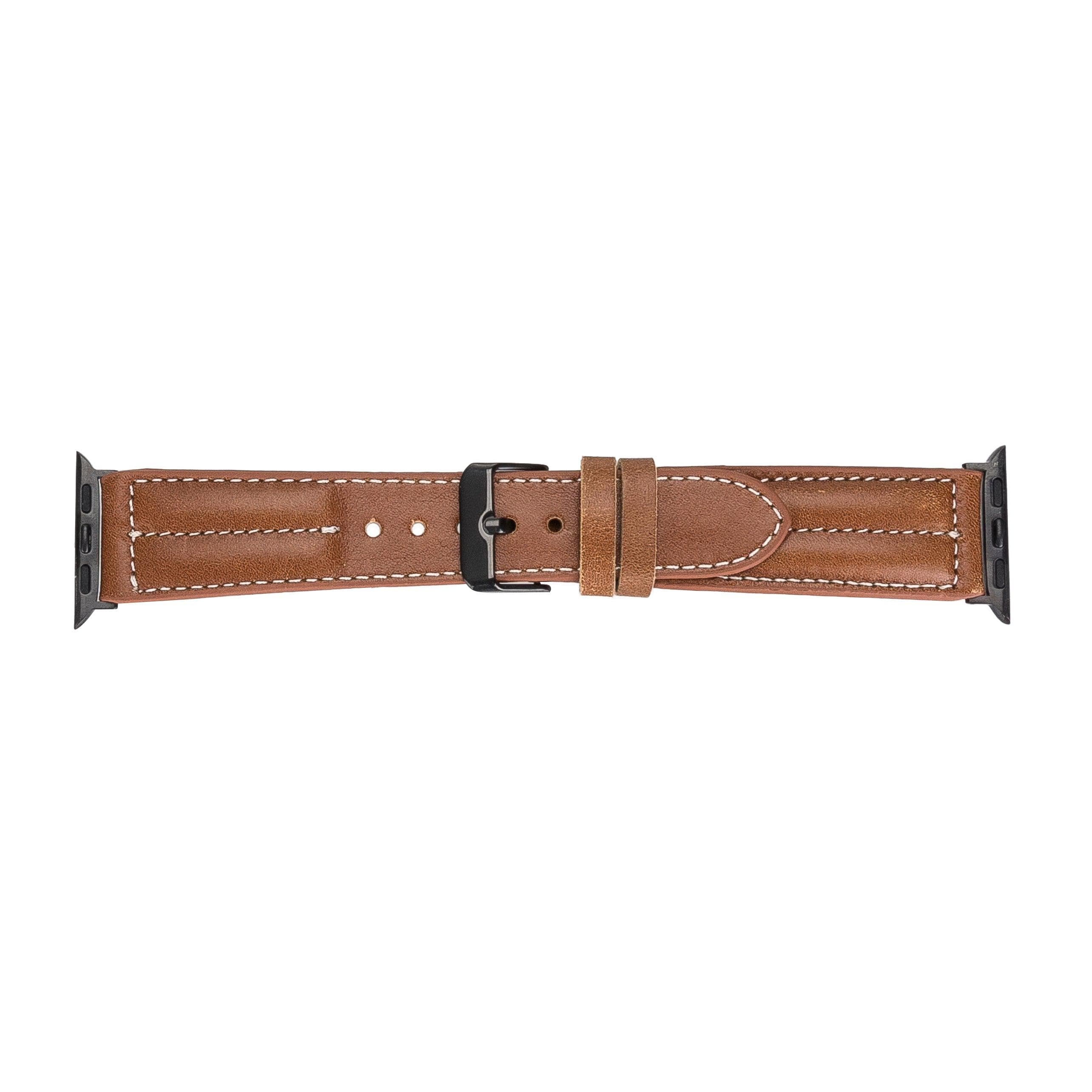 Lincoln Classic Apple Watch Leather Strap Bornbor