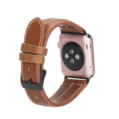 Lincoln Classic Apple Watch Leather Strap Bornbor