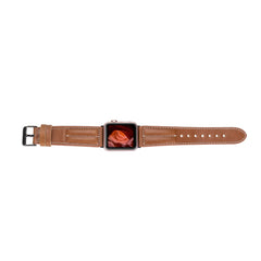 Lincoln Classic Apple Watch Leather Strap Bornbor