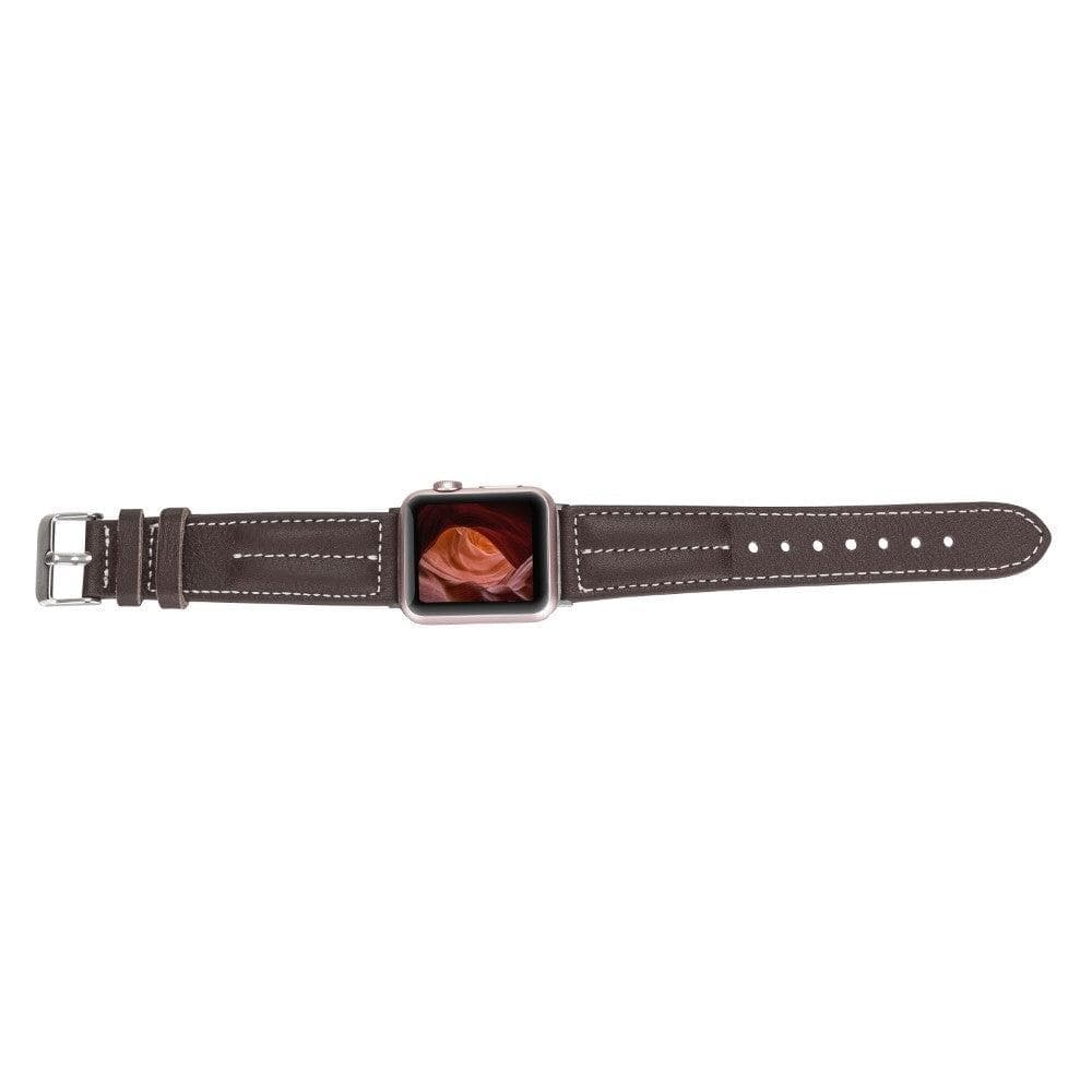 Lincoln Classic Apple Watch Leather Strap Bornbor