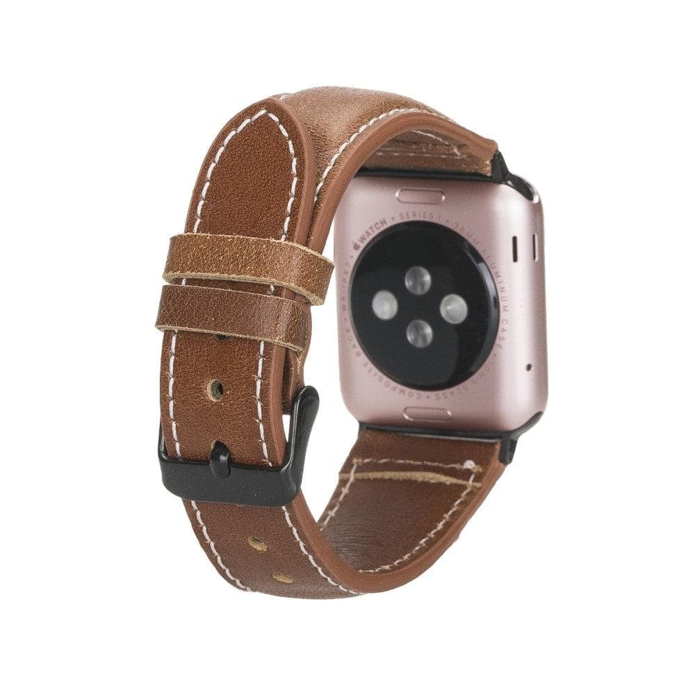 Lincoln Classic Apple Watch Leather Strap Bornbor