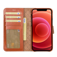 F360 Magnetic Detachable Leather Wallet Cases for Apple iPhone 12 Series Bouletta LTD