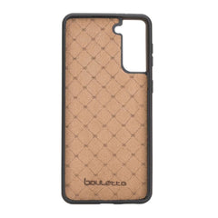 Flex Cover Back with Card Holder Leather Cases for Samsung Galaxy S21 Series Bouletta LTD