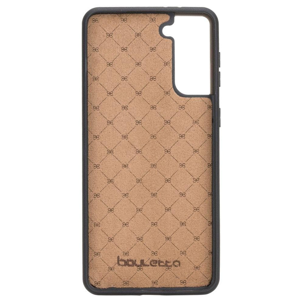 Flex Cover Back with Card Holder Leather Cases for Samsung Galaxy S21 Series Bouletta LTD