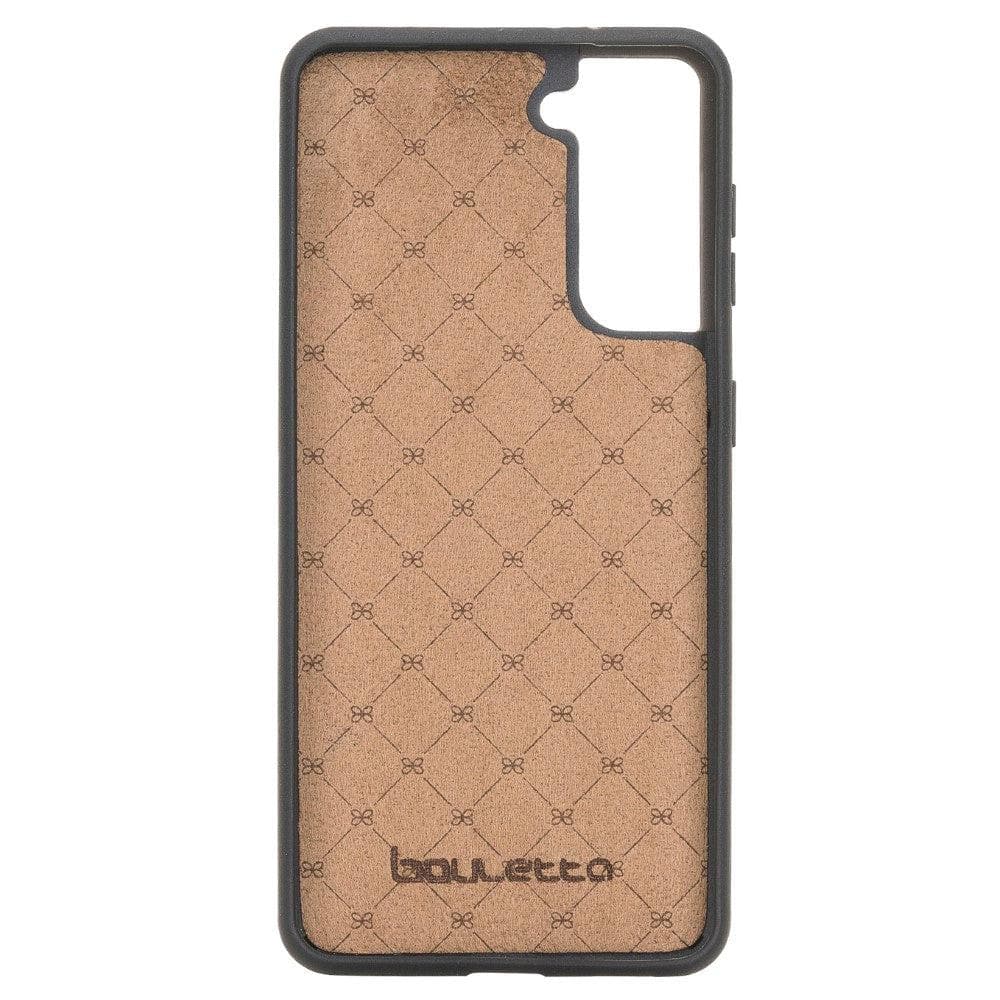 Flex Cover Back with Card Holder Leather Cases for Samsung Galaxy S21 Series Bouletta LTD