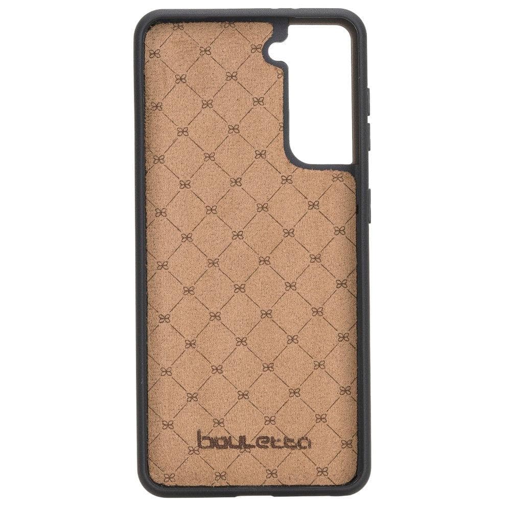 Flex Cover Back with Card Holder Leather Cases for Samsung Galaxy S21 Series Bouletta LTD