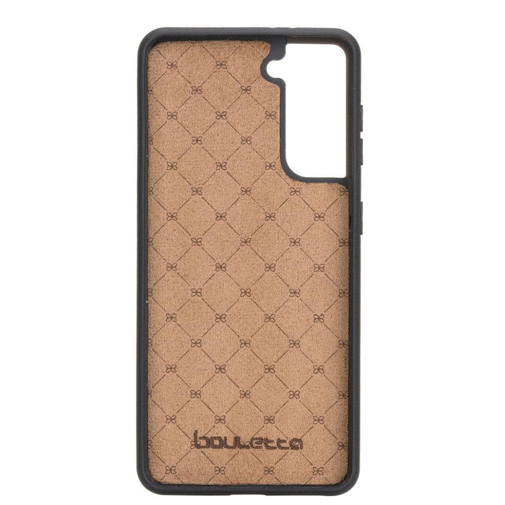 Flex Cover Back with Card Holder Leather Cases for Samsung Galaxy S21 Series Bouletta LTD