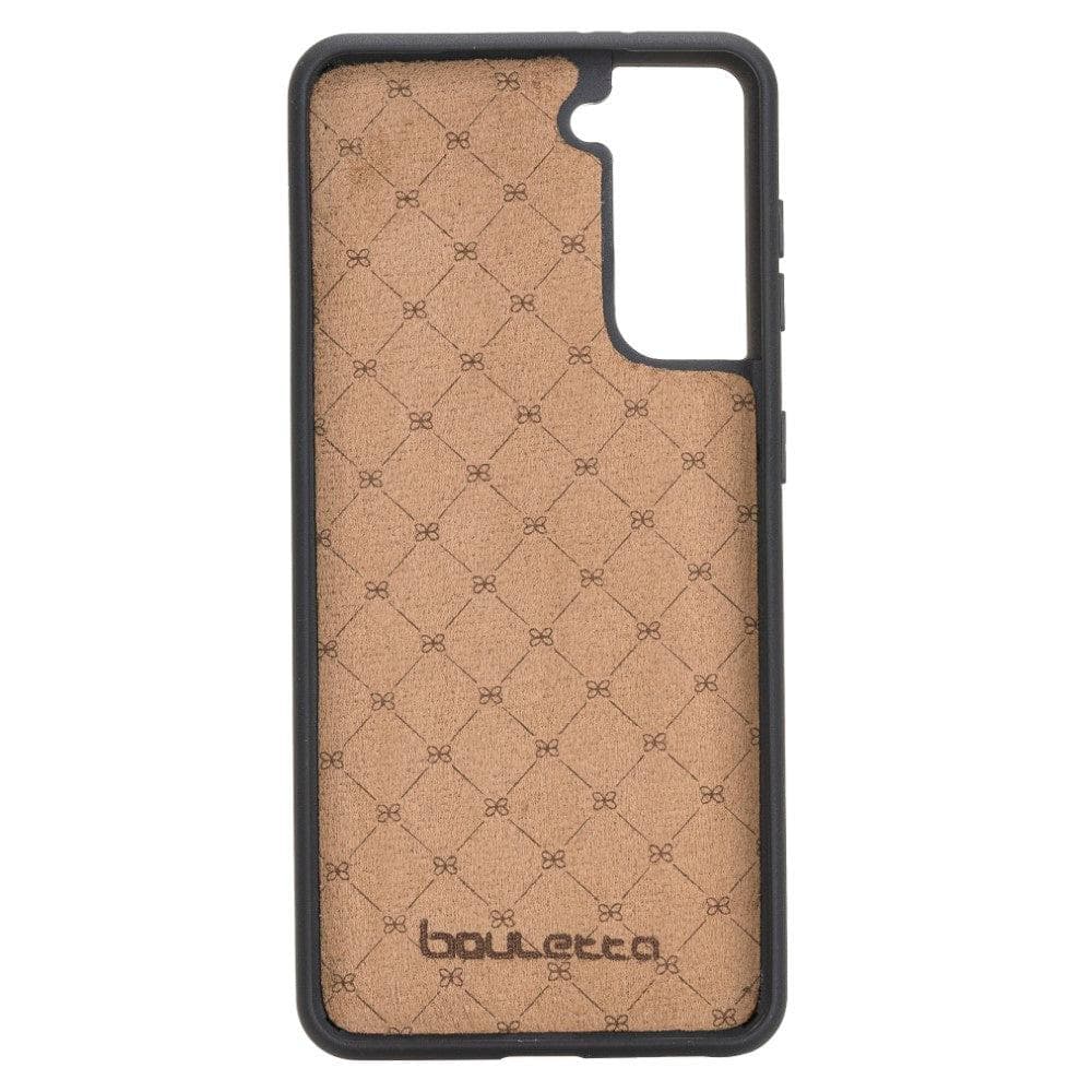 Flex Cover Back with Card Holder Leather Cases for Samsung Galaxy S21 Series Bouletta LTD