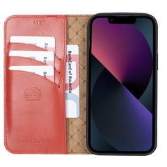 Limited Edition Apple iPhone 13 Pro Max and iPhone 13 Pro Detachable Leather Wallet Case Bouletta LTD