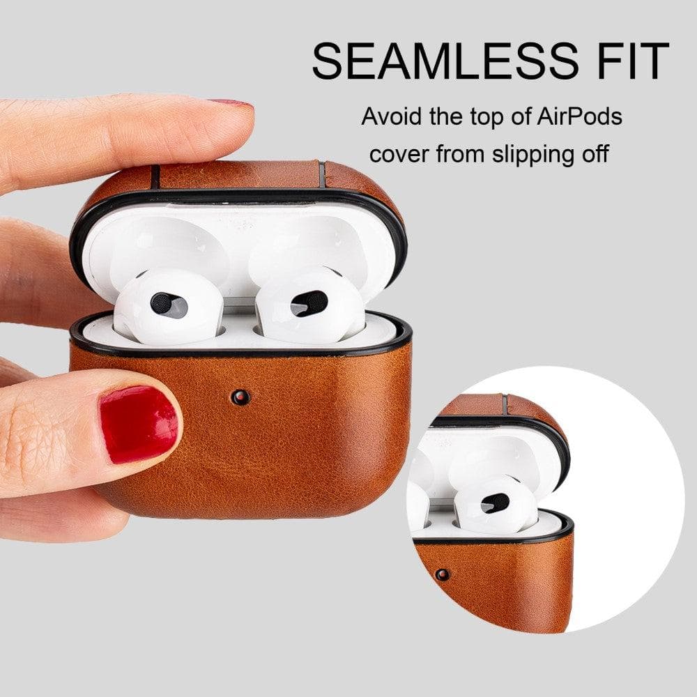 Juni Genuine Leather Cases for Apple AirPods 3rd Generation Bouletta LTD