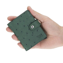 Palermo Zip Mechanical Leather Card Holder Bornbor