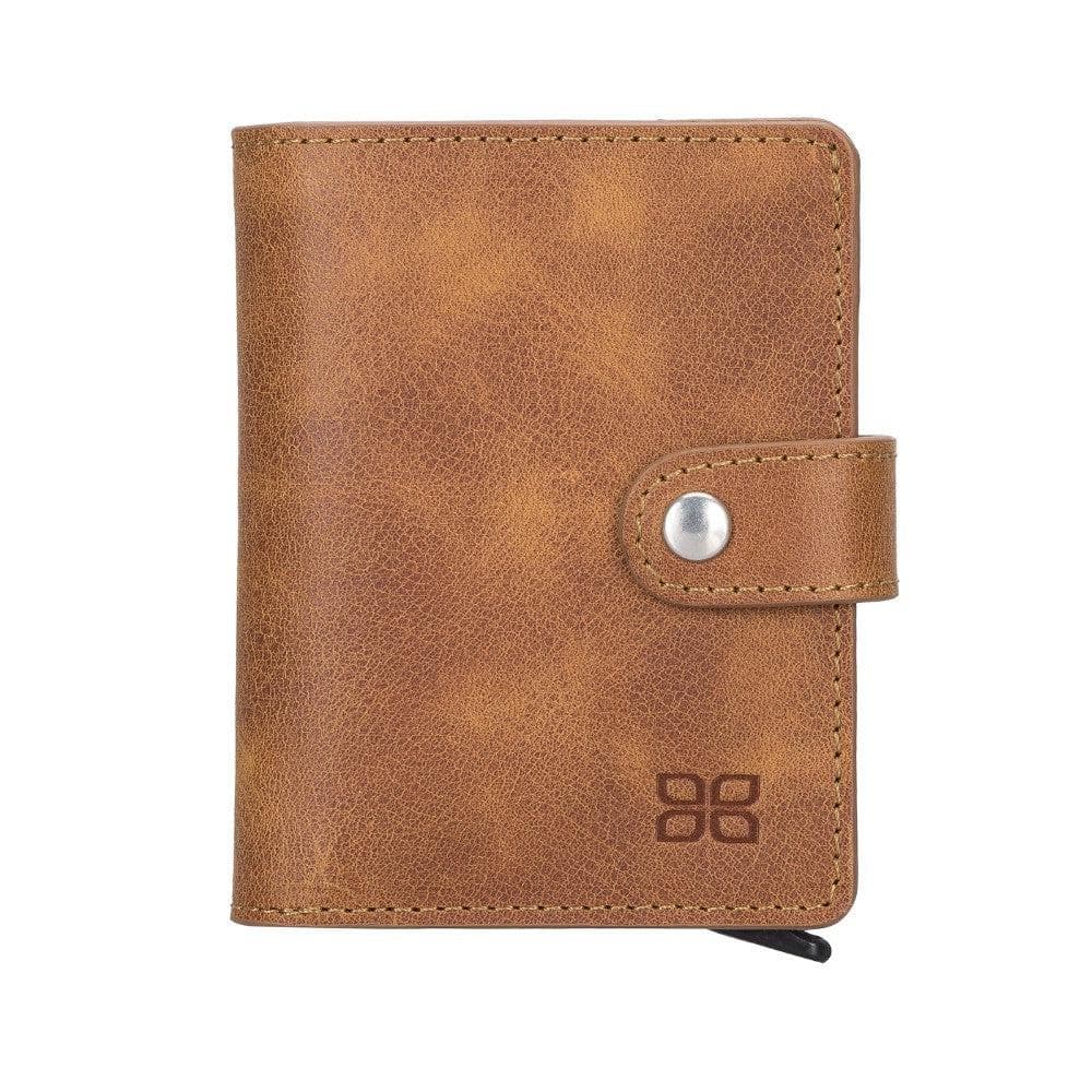 Palermo Zip Mechanical Leather Card Holder TN11 Bornbor