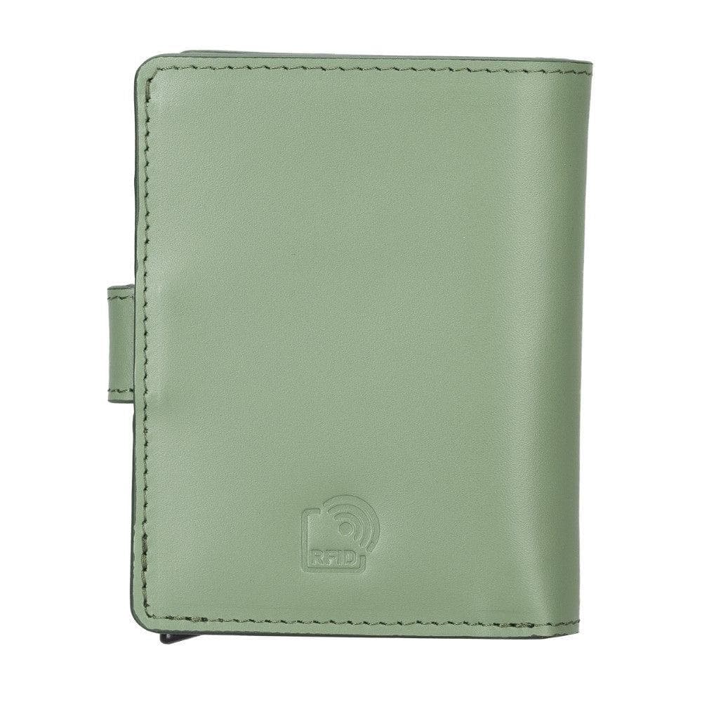 Palermo Zip Mechanical Leather Card Holder Bornbor