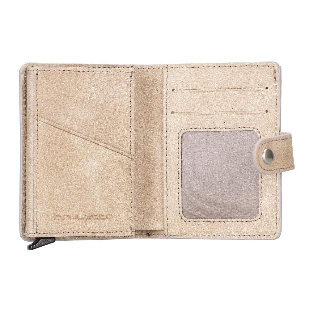 Palermo Zip Mechanical Leather Card Holder Bornbor