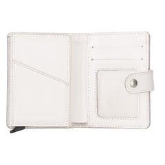 Palermo Zip Mechanical Leather Card Holder Bornbor