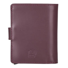 Palermo Zip Mechanical Leather Card Holder Bornbor