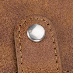 Palermo Zip Mechanical Leather Card Holder Bornbor