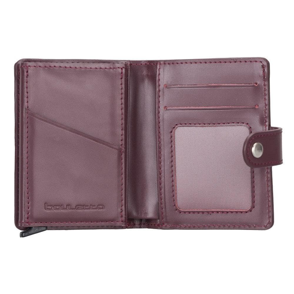 Palermo Zip Mechanical Leather Card Holder Bornbor