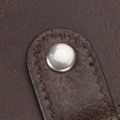 Palermo Zip Mechanical Leather Card Holder Bornbor