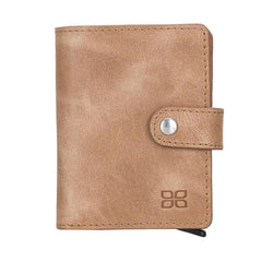 Palermo Zip Mechanical Leather Card Holder TN10 Bornbor