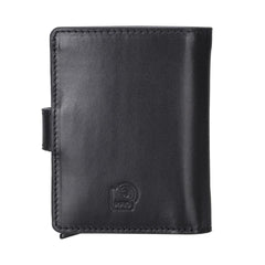 Palermo Zip Mechanical Leather Card Holder Bornbor