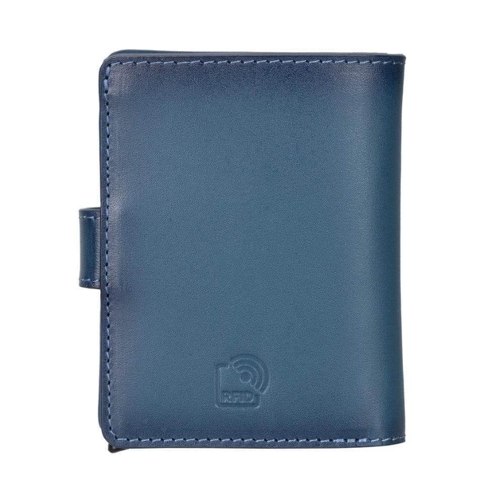 Palermo Zip Mechanical Leather Card Holder Bornbor