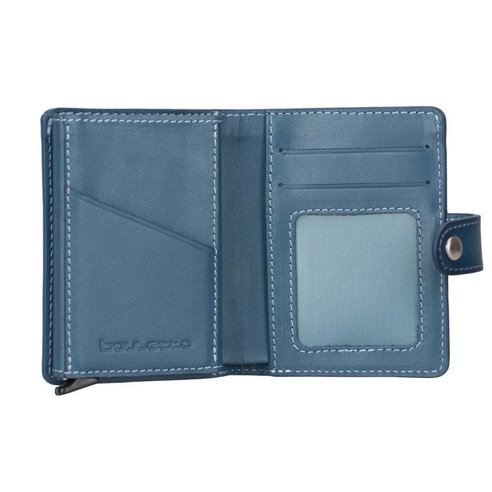 Palermo Zip Mechanical Leather Card Holder Bornbor