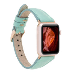 Ripon Classic Slim Apple Watch Leather Strap BRN7 Bouletta