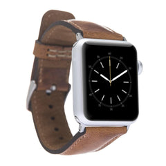 Ripon Classic Slim Apple Watch Leather Straps V18 Bornbor