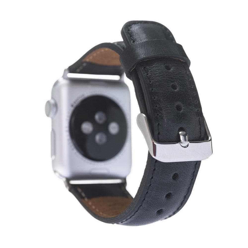 Ripon Classic Slim Apple Watch Leather Straps Bornbor