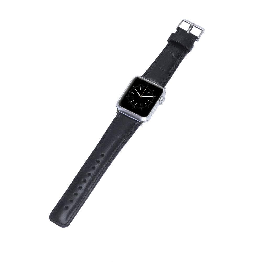 Ripon Classic Slim Apple Watch Leather Straps Bornbor