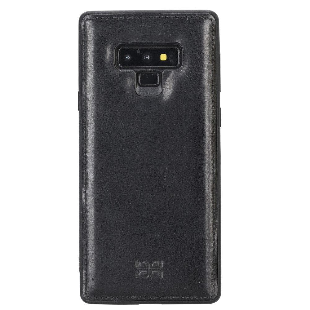 Samsung Galaxy Note 9 Series Leather Flex Cover Case Samsung Note 9 / Vegetal Black Bornbor