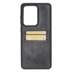 Samsung S20 Series Leather flexiable Back Cover With Card Holder Bornbor