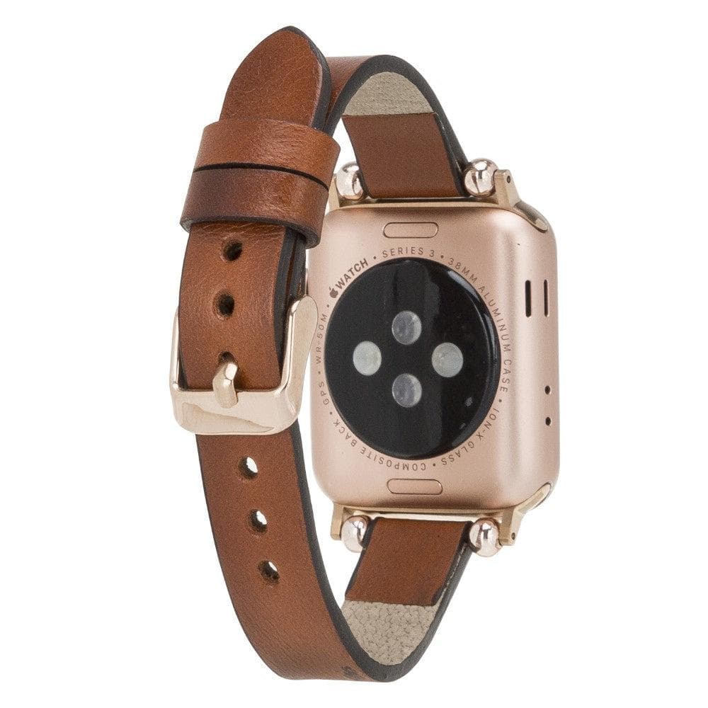 Arya leather apple watch band