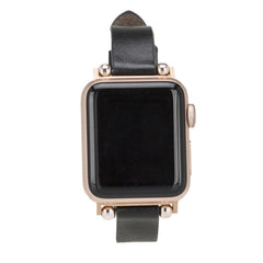 Wollaton Ferro Apple Watch Leather Strap Bornbor